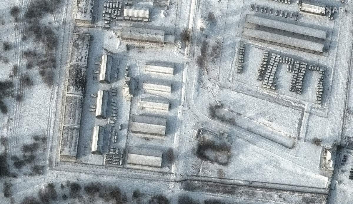 Russia Ukraine Satellite photos