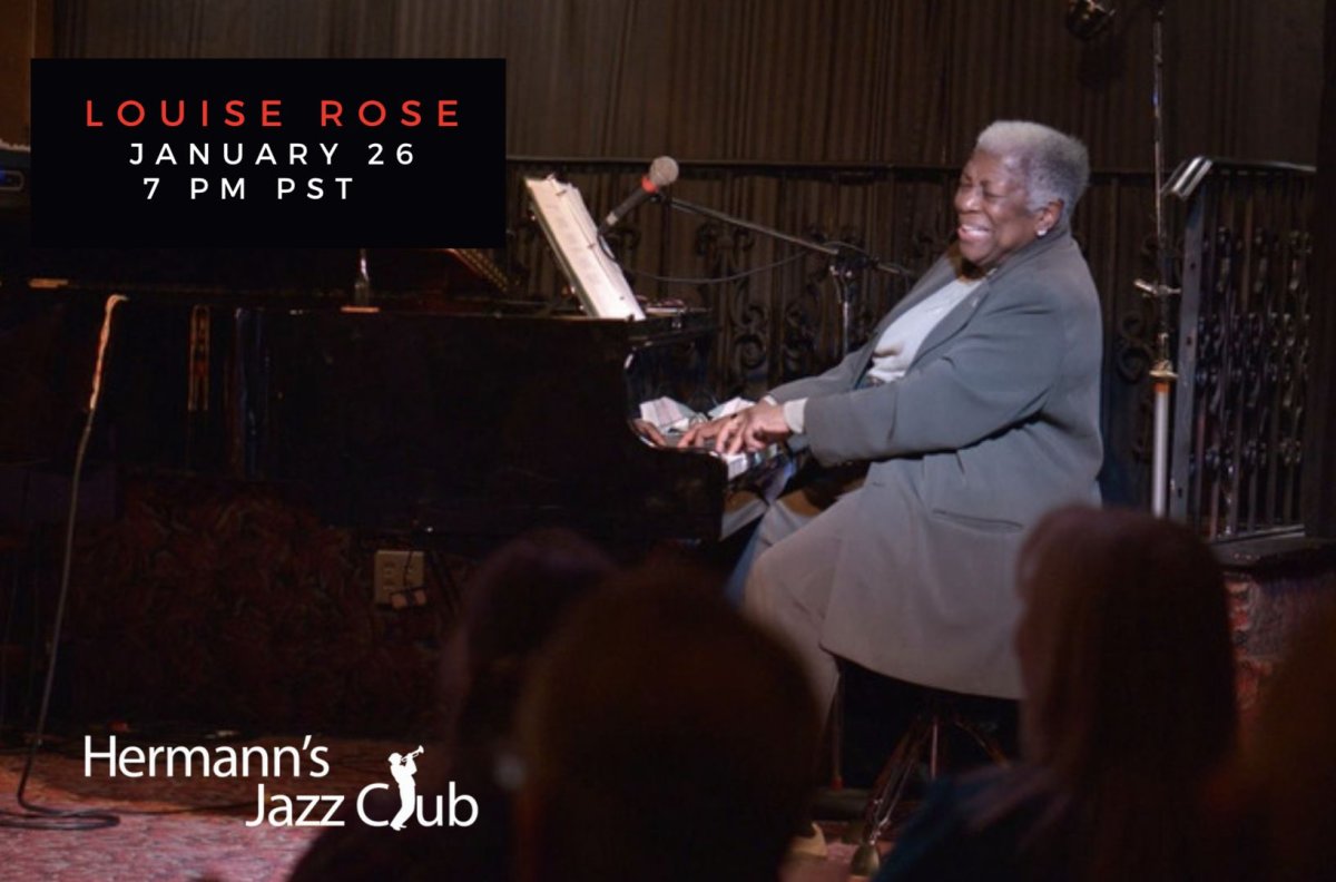 Louise Rose at Hermann’s Jazz Club LIVESTREAM and LIVE AUDIENCE - image