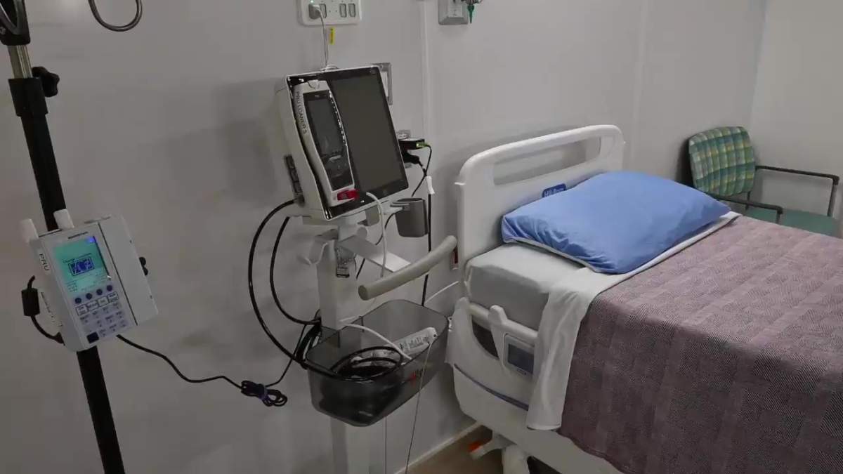 South Health Campus COVID-19 pandemic response unit