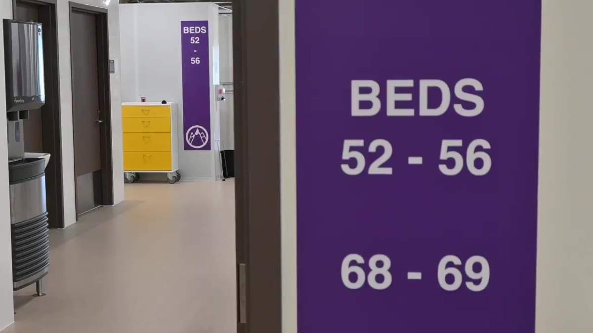 South Health Campus COVID-19 pandemic response unit