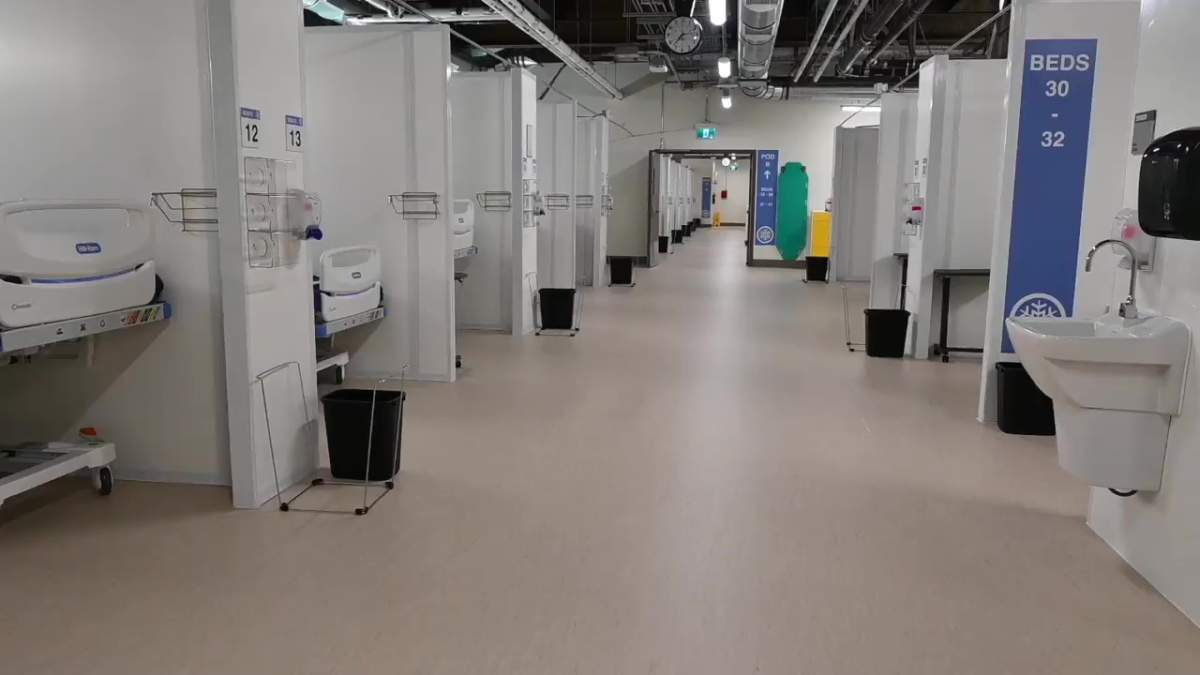 South Health Campus COVID-19 pandemic response unit