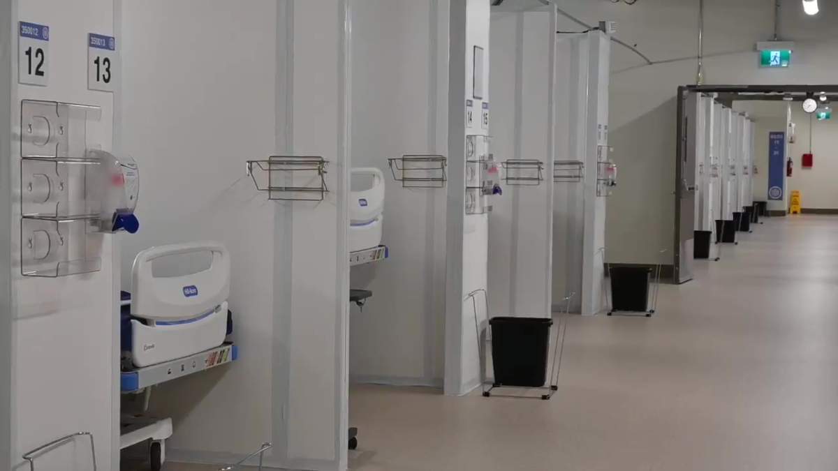 South Health Campus COVID-19 pandemic response unit