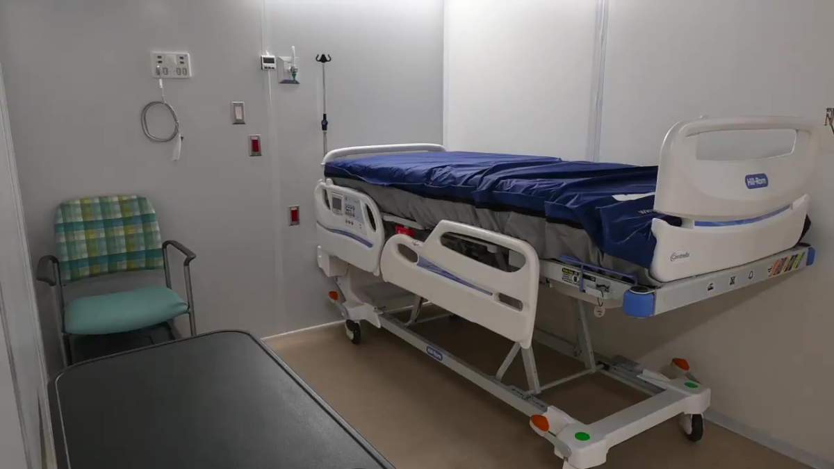 South Health Campus COVID-19 pandemic response unit