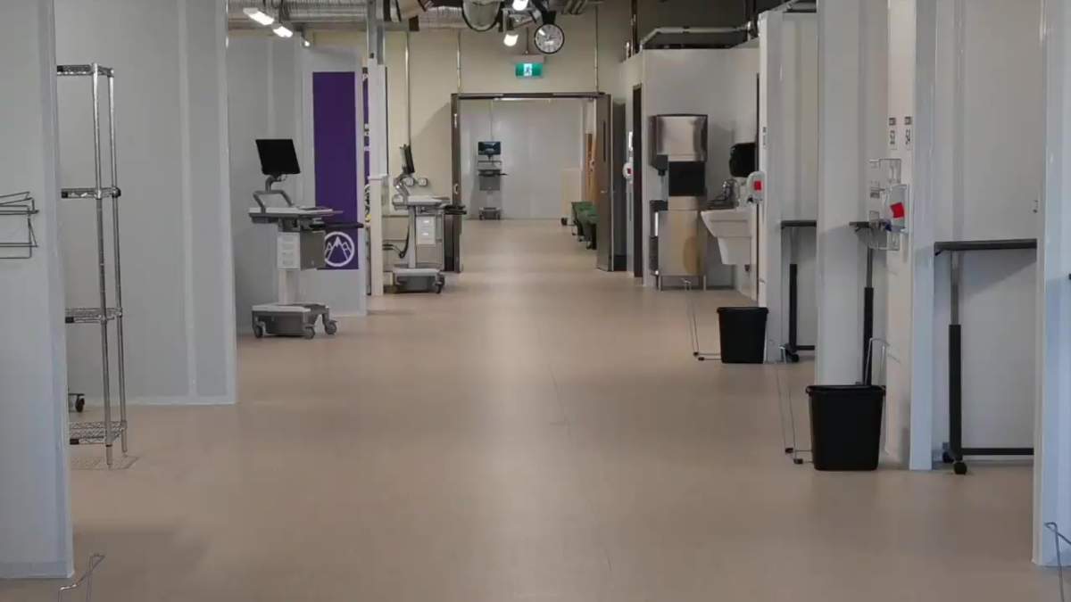 South Health Campus COVID-19 pandemic response unit