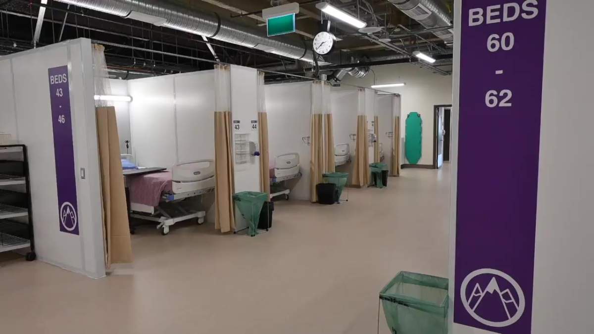 South Health Campus COVID-19 pandemic response unit