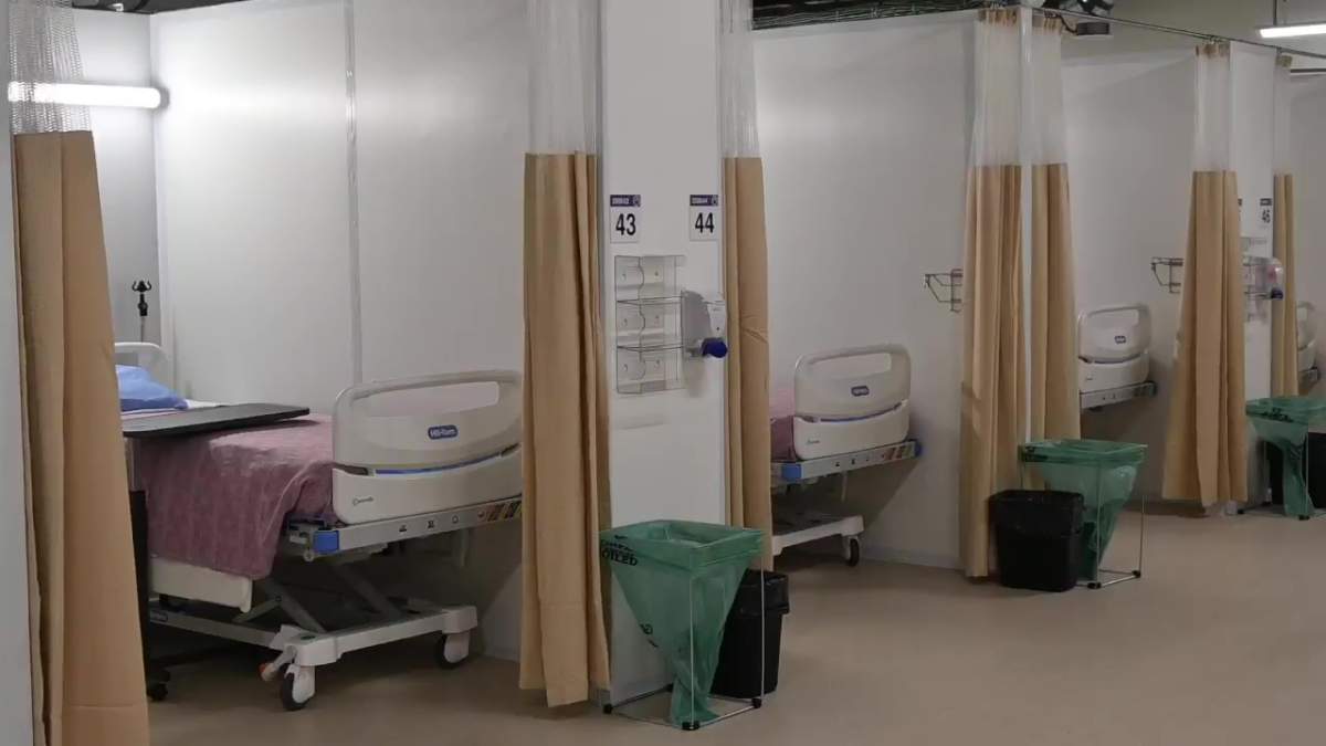 South Health Campus COVID-19 pandemic response unit