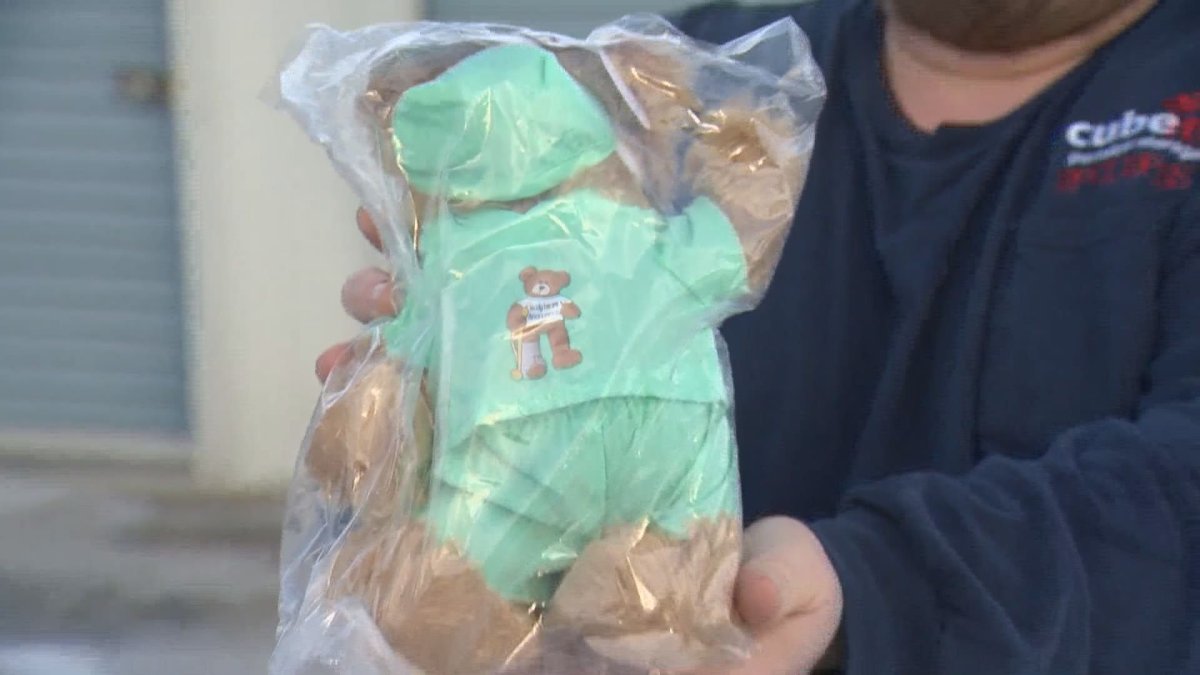 Children in Saskatchewan who are in hospitals can be comforted with a gift of a free teddy tear to help ease their surgeries, their medical procedures, or their stay.