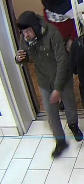 Police in Victoria, B.C. are searching for this suspect, believed to have assaulted an employee and stolen two Lego sets from a shop in the Mayfair Mall on Jan. 13, 2022.