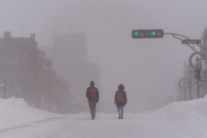 Winter storms pummeling Ontario and Quebec