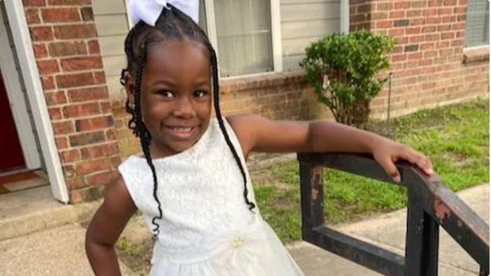 Arianna Delane, 4, was shot in her sleep on New Year's Day. She is recovering in hospital. 