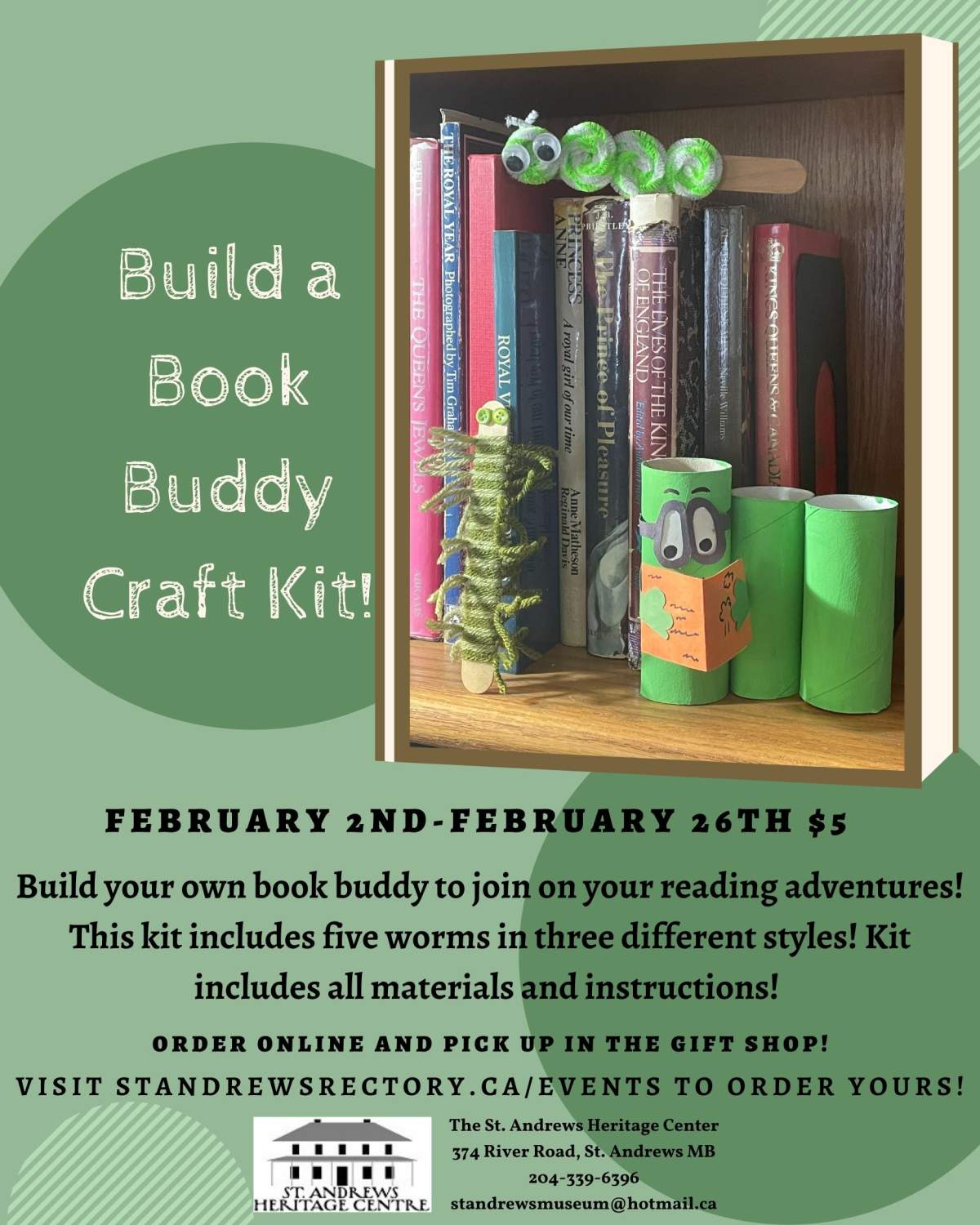 Build a Book Buddy Craft Kit - image