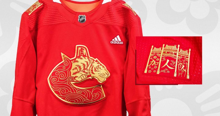 From a tiger-orca to a rabbit skate. Vancouver Canucks unveil Chinese New  Year jersey