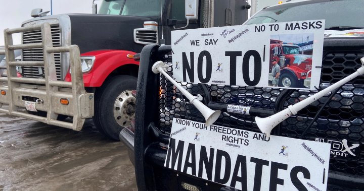 Ottawa police working with national security agencies as trucker convoy reaches capital