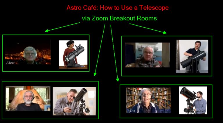Astro Café – How to Use a Telescope - image