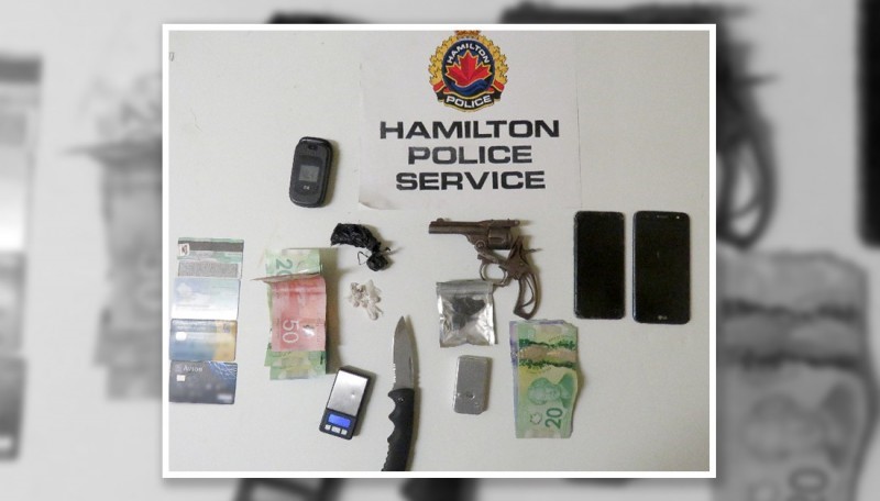 Hamilton police seize fentanyl and firearms in raid.