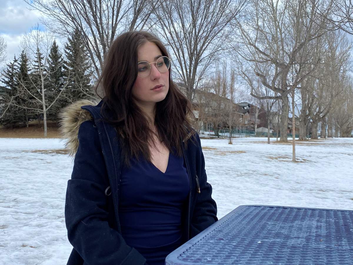 Ophelia Cara in Calgary on January 26, 2022