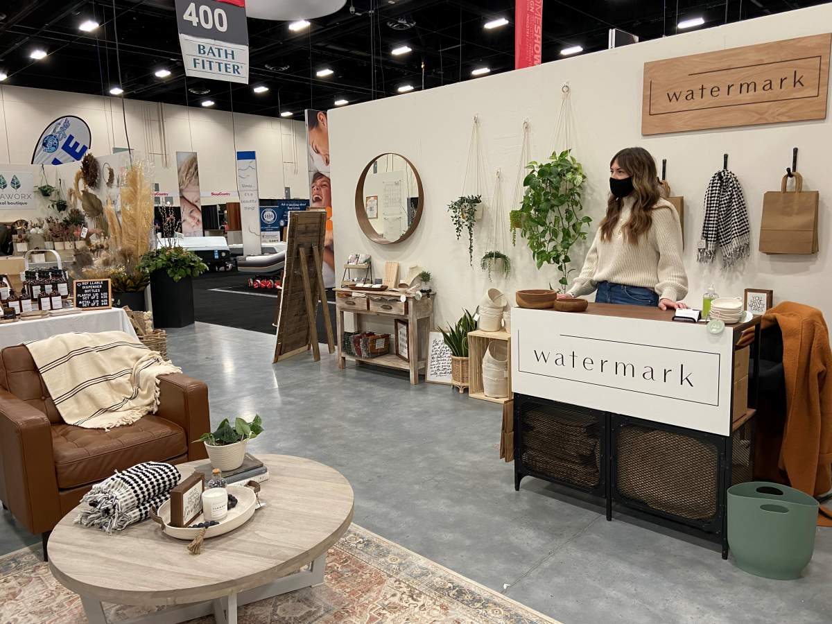 Duxbury\’s exhibit, The Watermark Shop.