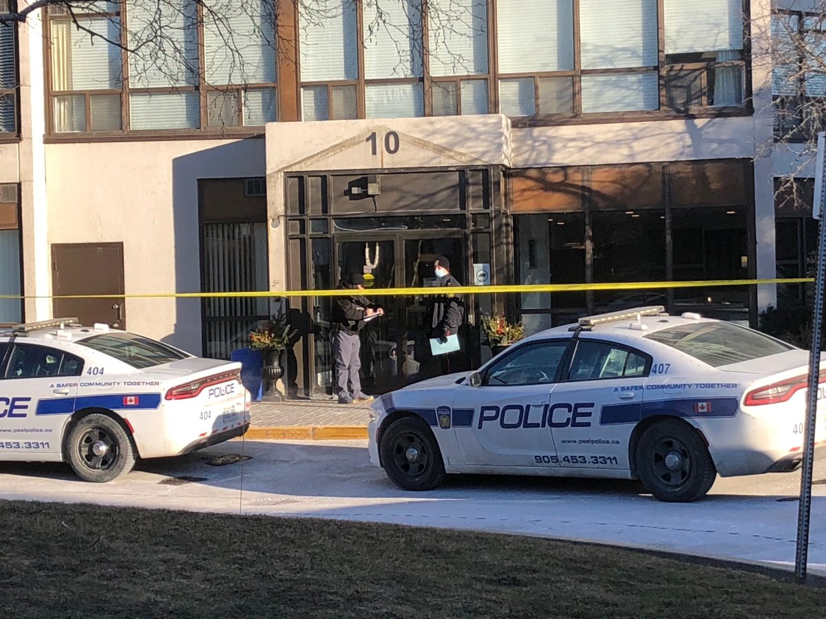 A man was stabbed at a residence near Queen St and Laurelcrest St. in Brampton.