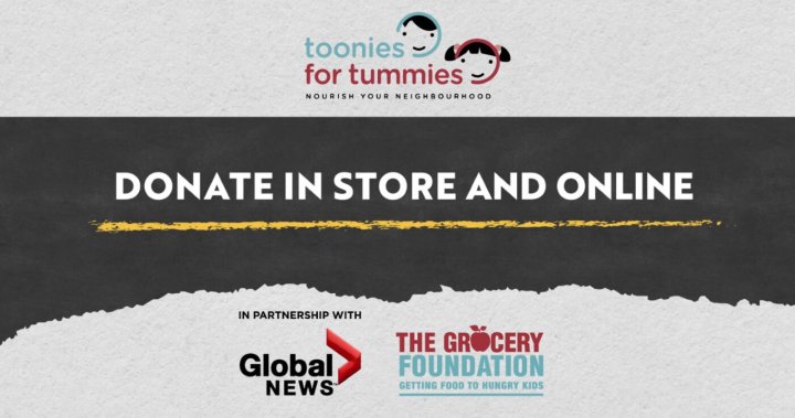 Global News supports Toonies for Tummies