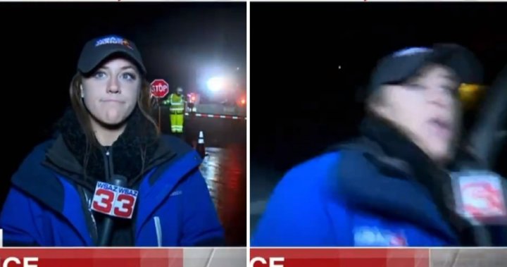 West Virginia reporter gets hit by SUV on-air, rebounds to finish the shot