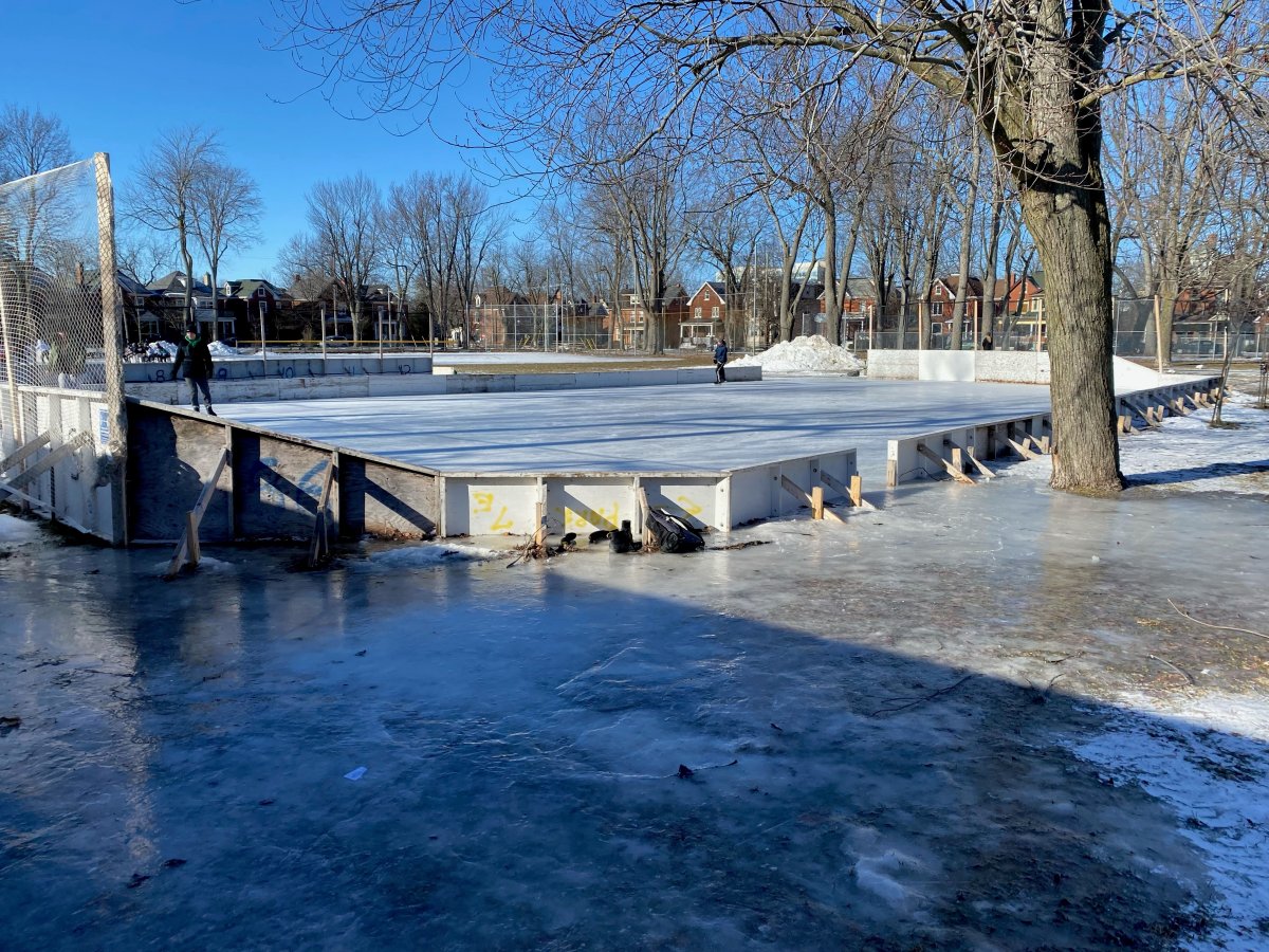 Outdoor rinks in the City of Kingston will open this Saturday.