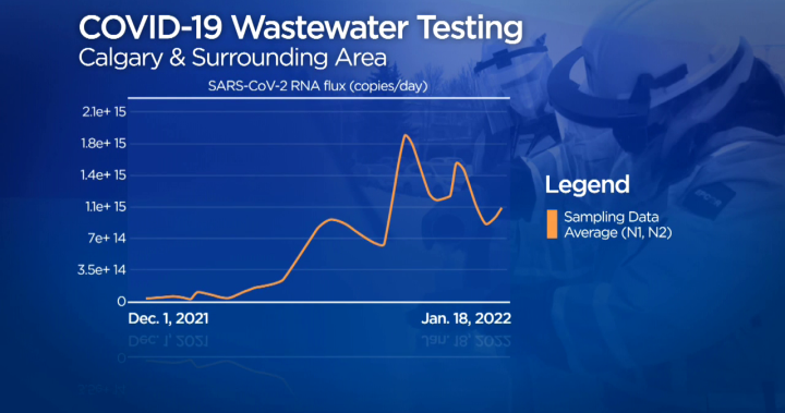 Wastewater COVID-19 values dropping in some Alberta cities