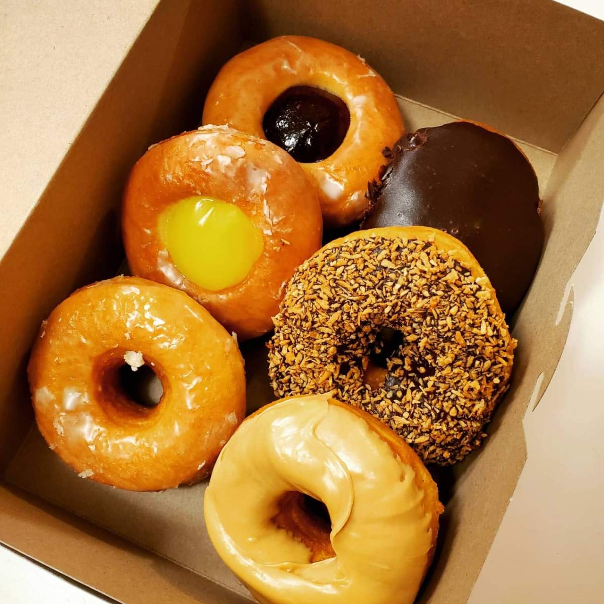 Four locals, all named Tim Wiebe, helped the bakery choose the flavours.