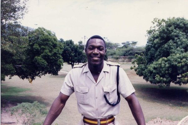1988 Jamaican bobsled team.