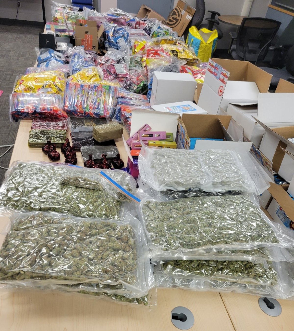 Northumberland OPP seized drugs worth more than $3.3M following a routine traffic stop on Hwy. 401 on Feb. 10, 2022.