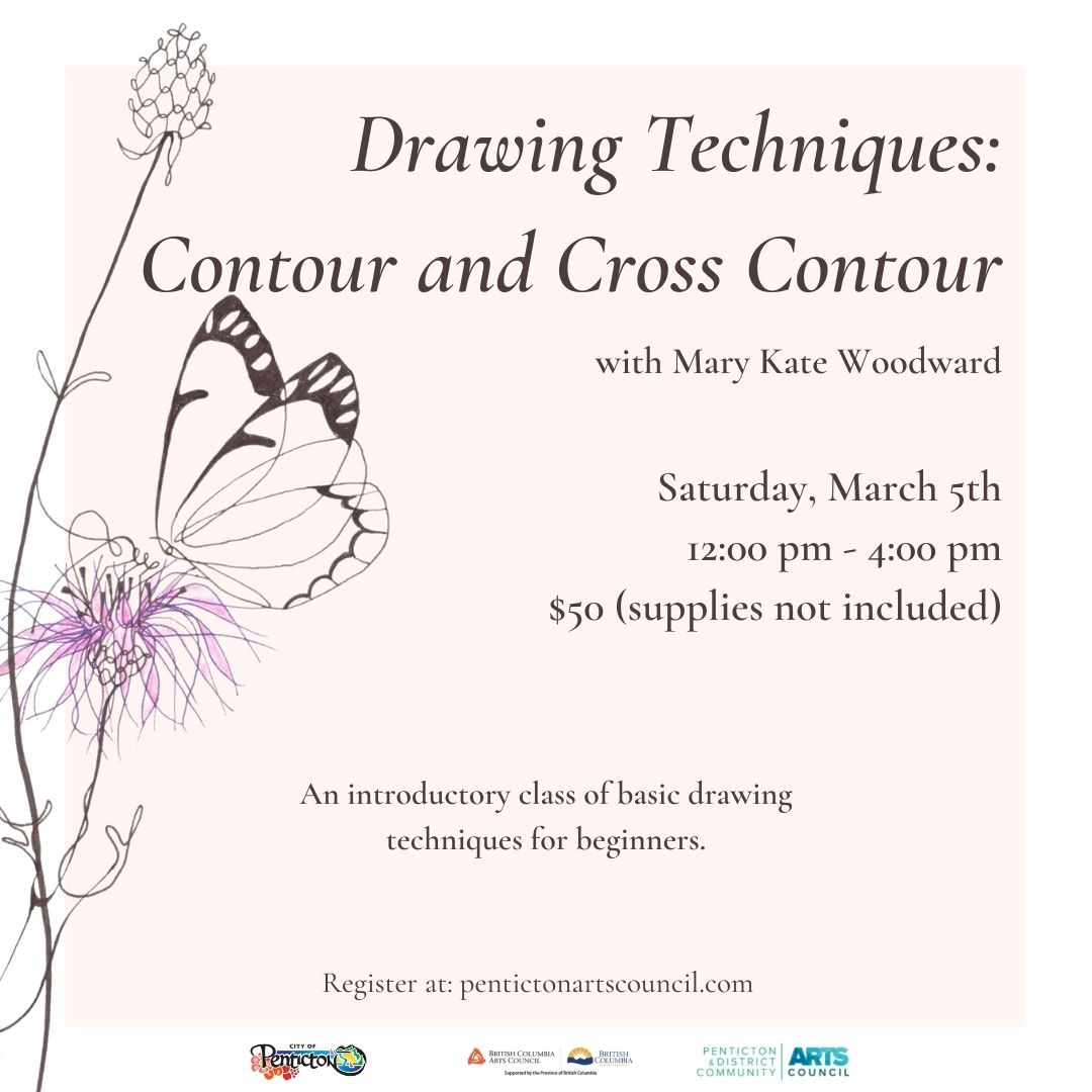 Drawing Techniques: Contour and Cross Contour with Mary Kate Woodward - image