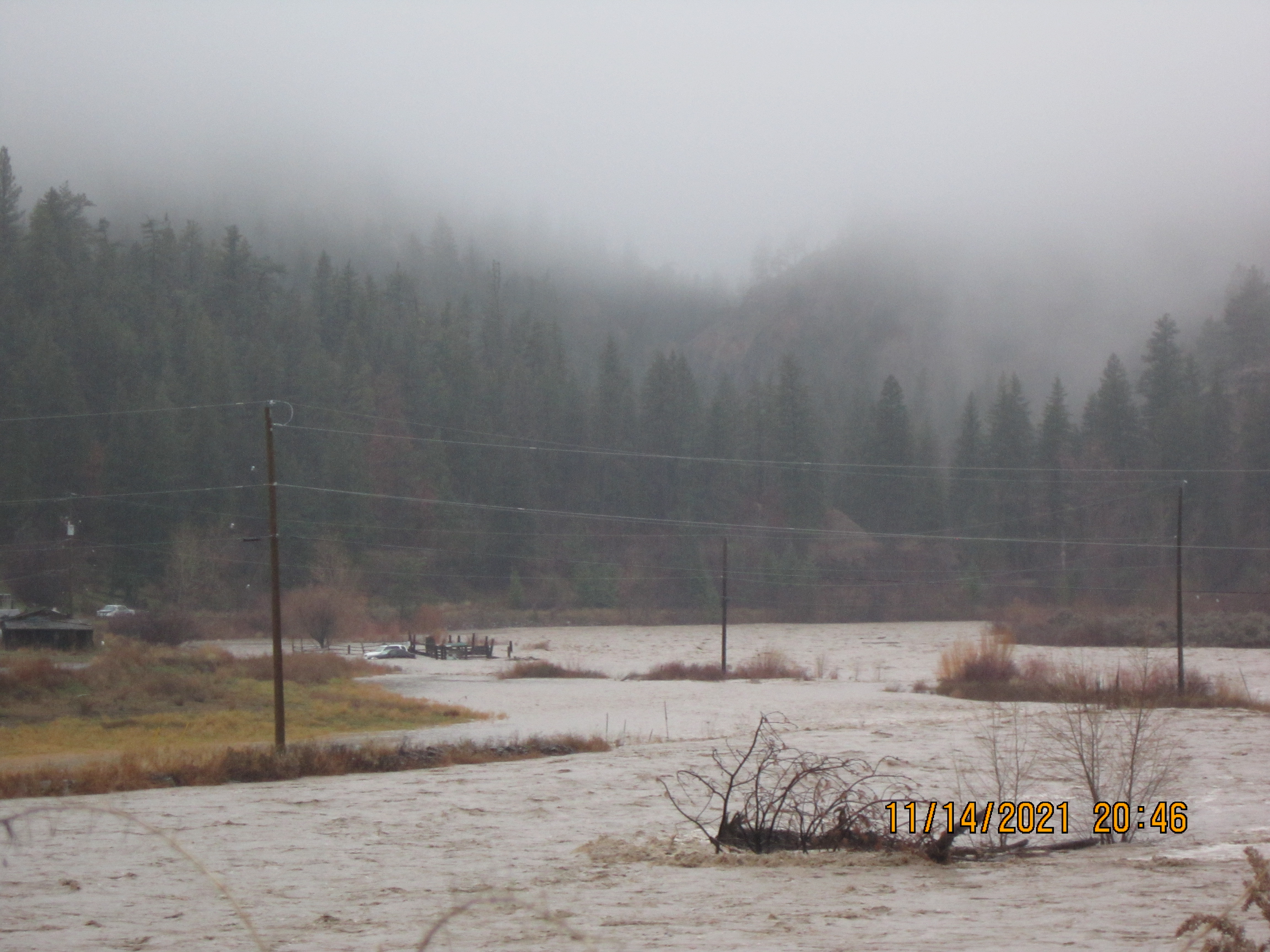 The Shackan reserve suffered extensive damage during the Nov. 14 flooding event. Chief Arnold Lampreau says it could take months for the community to return.