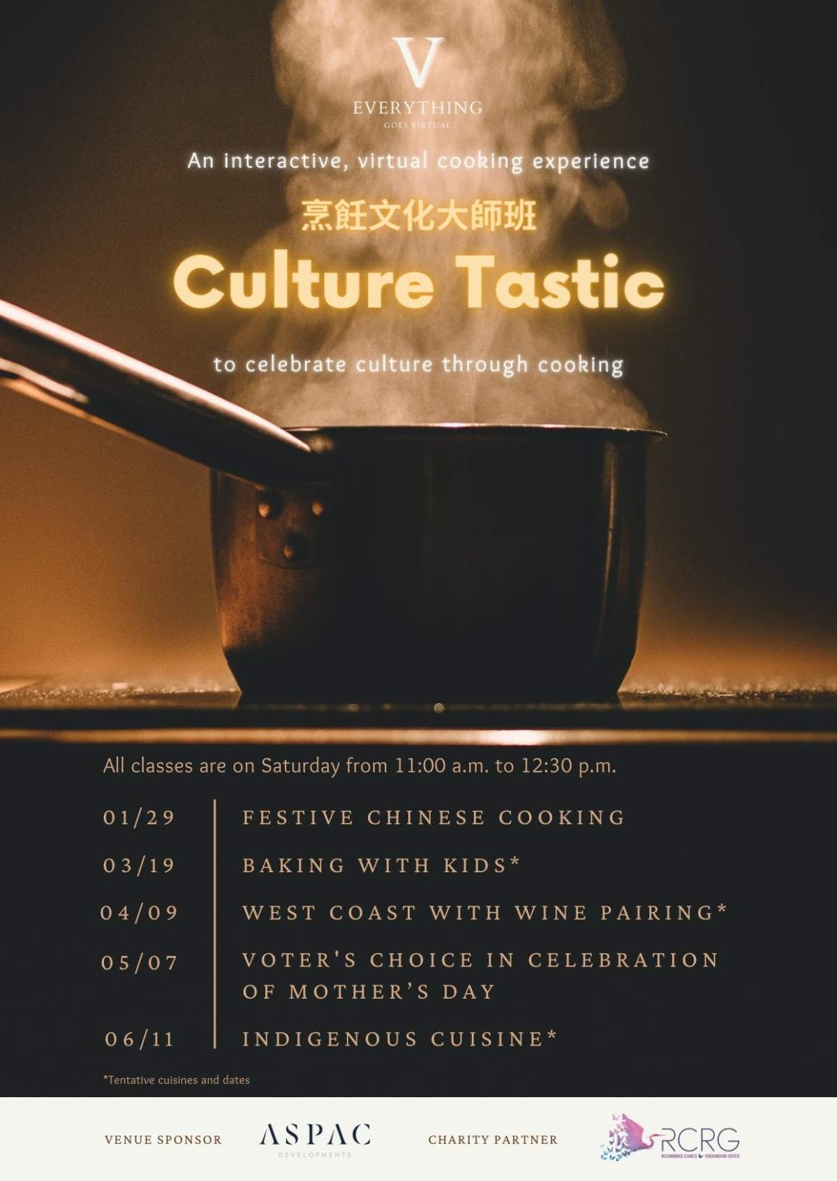 Culture Tastic – Virtual Cooking Class - image