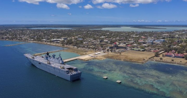 Tonga goes into COVID-19 lockdown, but ports receiving post-volcano aid unaffected