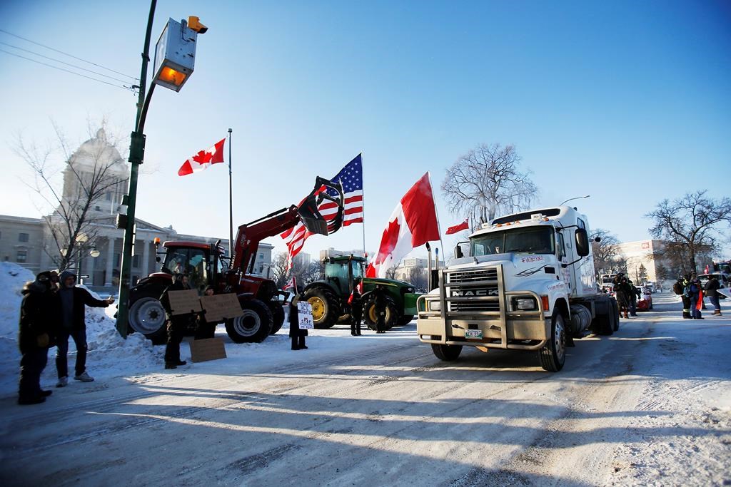 The organizers of the so-called "Freedom Convoy" announced the "World Unity Convoy" is to take place in Winnipeg over four days in Fabruary 2023. Last year's Winnipeg protest saw large trucks and demonstrators occupying Broadway for nearly three weeks.