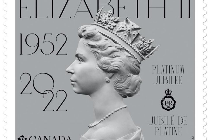 Canada Post unveils new stamp to mark Queen Elizabeth’s platinum jubilee