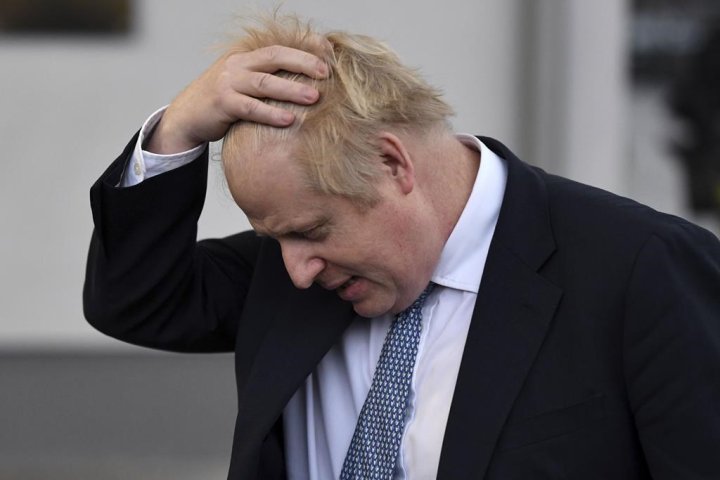 U.K.’s Boris Johnson contacted by police over Downing Street lockdown parties