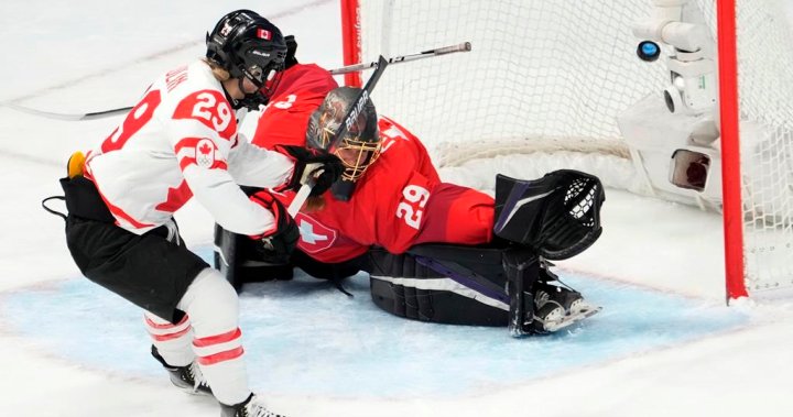 Canada to play in women’s Olympic hockey final following Switzerland rout