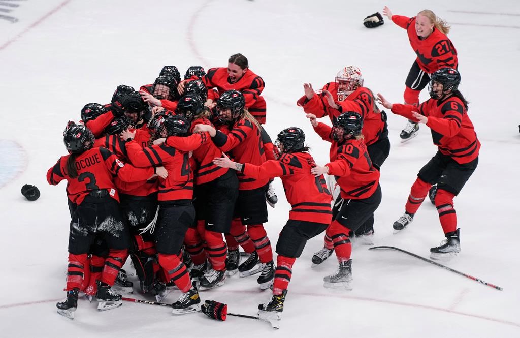 Canada Wins Gold In Women’s Hockey At Beijing Olympics With 3-2 Win ...