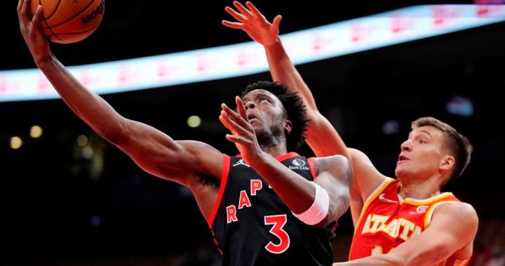 Raptors forward Anunoby out with broken finger