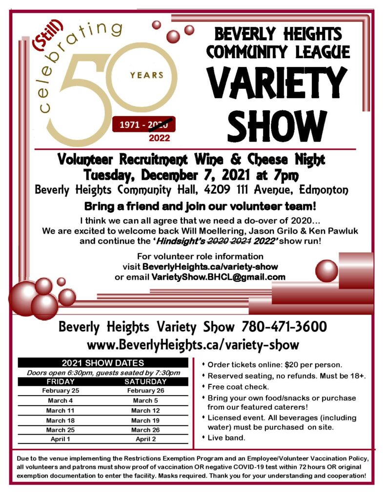 Beverly Heights Community League Variety Show - image