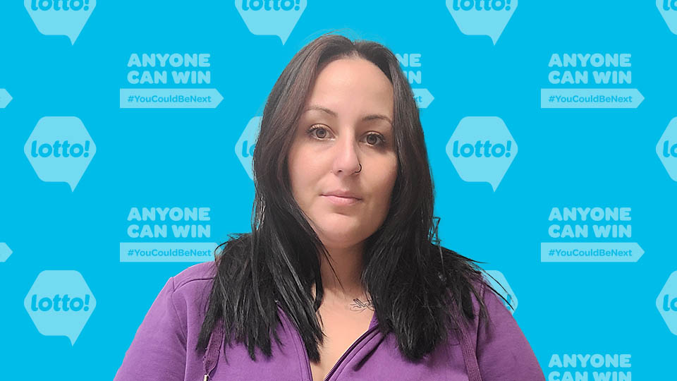 Chantel Manjarrez is pumped in more ways than one after landing $50,000 from BCLC’s Super Crossword Scratch & Win ticket. 