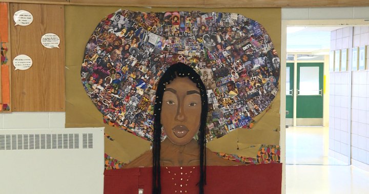 LDSB student celebrates Black History Month through art piece