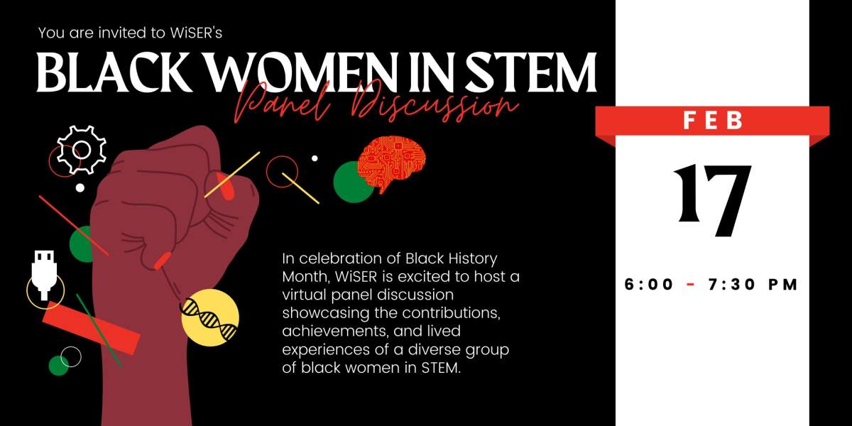 WiSER’s Black History Month Panel Discussion: Black Women in STEM - image