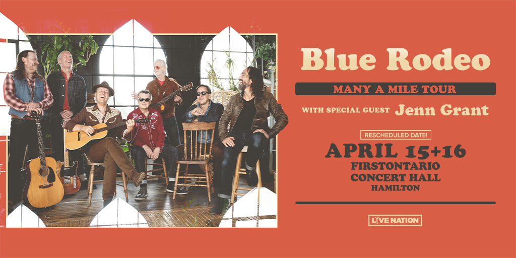 Blue Rodeo Announces Rescheduled Canadian Tour Dates - image