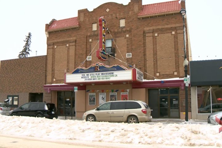 Historic Roxy Theatre in Saskatoon up for sale