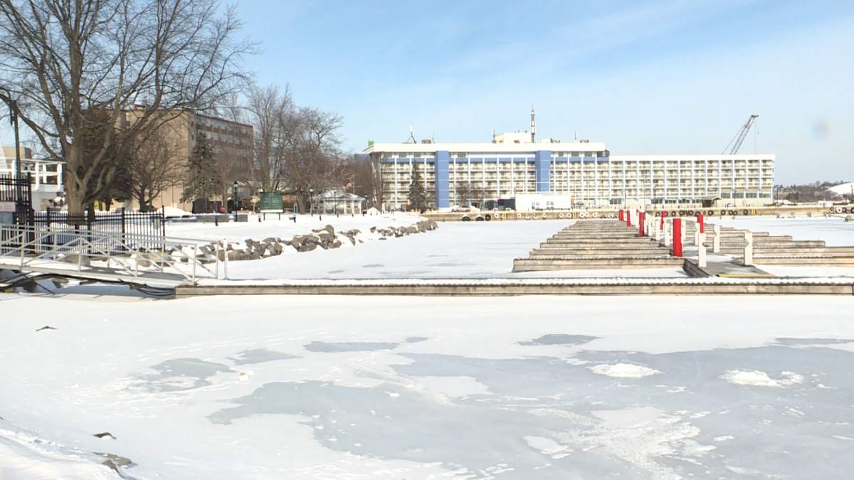 Under terms of the water lot purchase, the city must maintain COnfederartion Basin as a pubnlic harbour for at least five years.