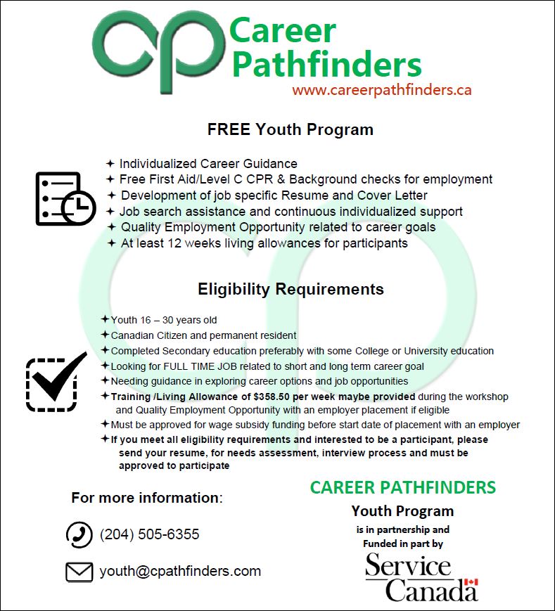 FREE Job Assistance Program Youth 16-30 Years Old - GlobalNews Events