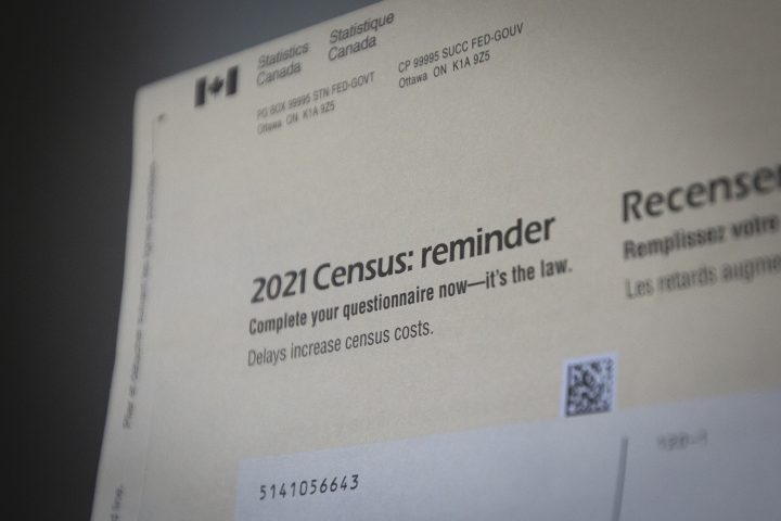 Census 2021 pictured in Kingston, Ontario on Wednesday May 19, 2021.