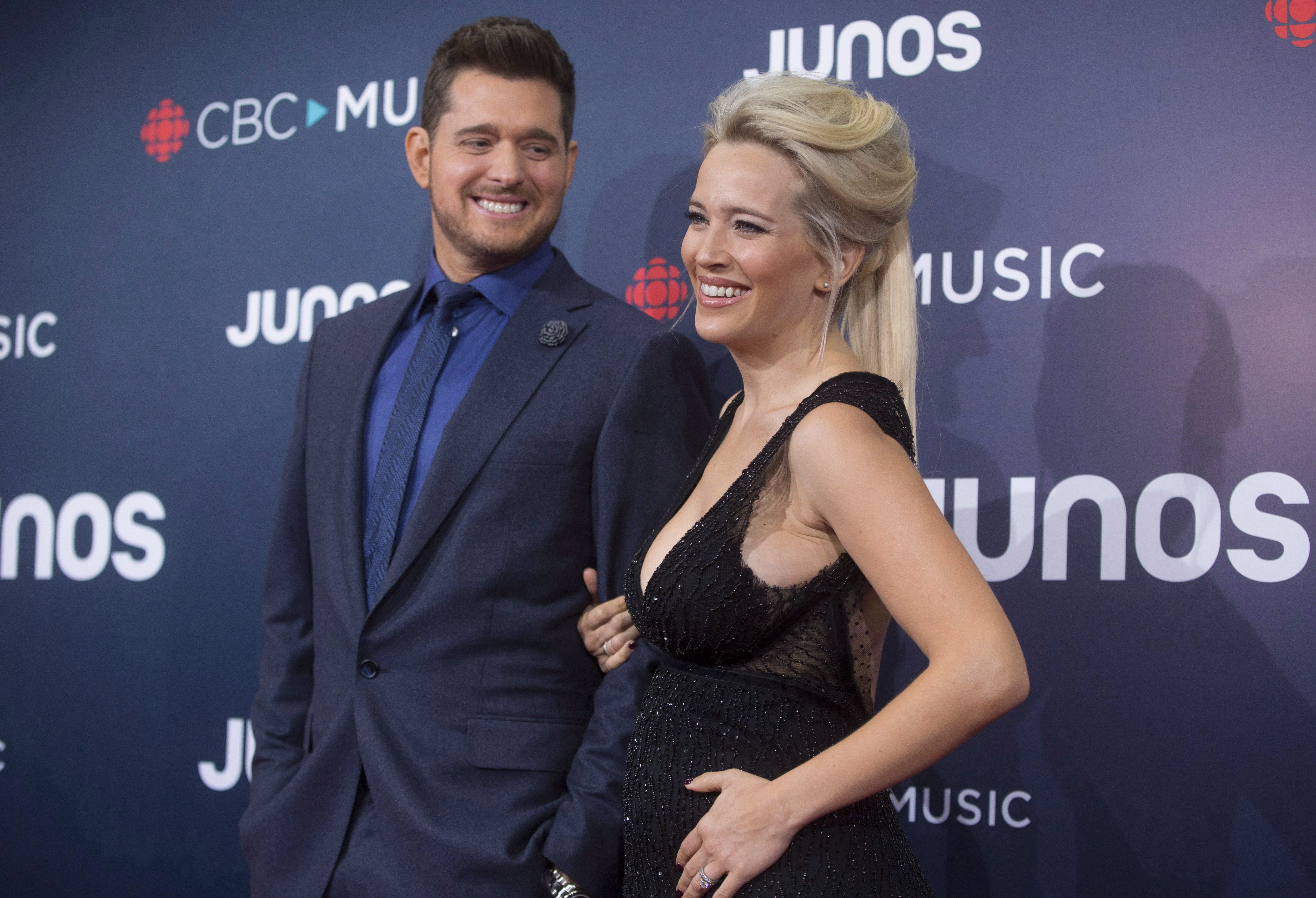 Michael Buble and Luisana Lopilato