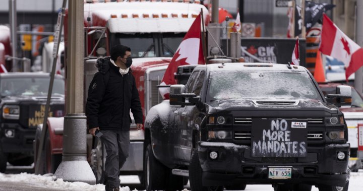 RCMP sending additional officers to Ottawa trucker protest after city’s request